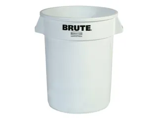 universele container,121l,HxØ 705x557mm,romp PE wit - 1