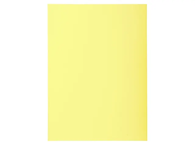 Pak van 250 inlegmappen SUPER 60 - 22x31cm-Kanariegeel