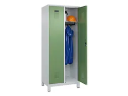 locker,HxBxD 1950x800x500mm,2vak,vak B 400mm,cil.-slot,voeten