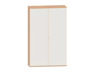 kantoorkast,HxBxD 1920x1200x430mm,decor romp beuken,decor front wit - 1