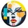 Wandklok NeXtime Vogue 43cm glas