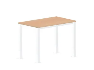 In hoogte verstelbaar bureau,HxBxD 720-840x1000x600mm,NE-esdoorn - 2