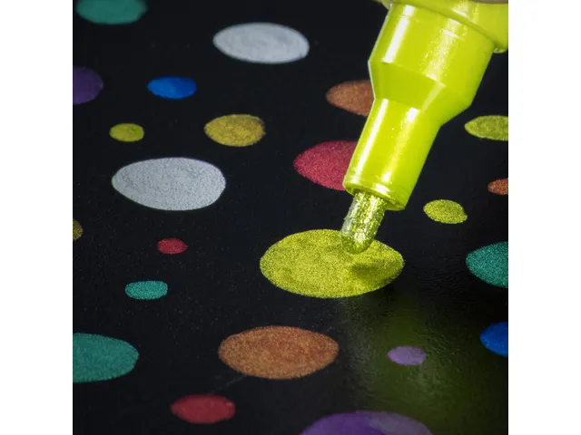 Metallic marker Schneider Paint-It 011 2mm geel metallic