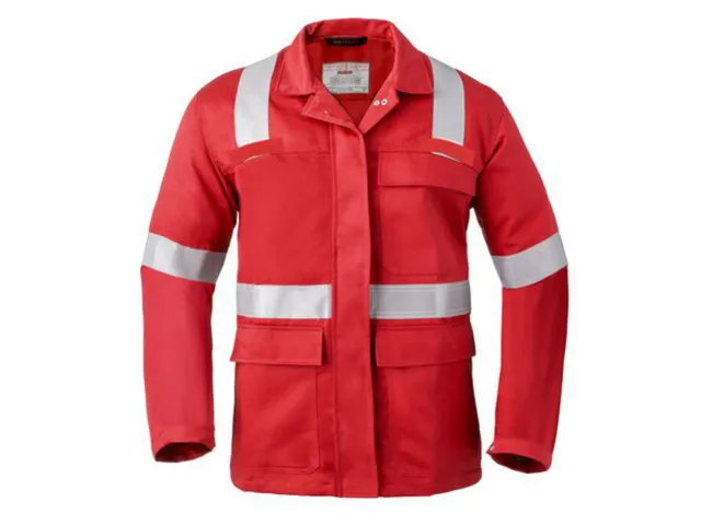 Havep 3256 MQ FR/AS werkjas, rood, maat 46, per stuk