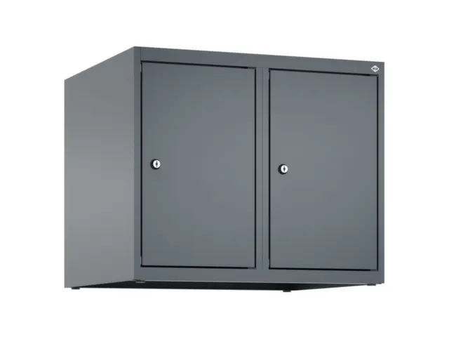 opzetkast,v. locker,2vak.,vak B 300mm,HxBxD 500x600x500mm,vleugeldeur