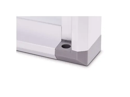 Binnenvitrine wand MAULextraslim whiteboard 4xA4 met slot