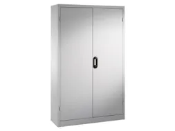 Draaideurkast 1950x1200x400mm 4 Legborden Draagvermogen 110kg Ral7035