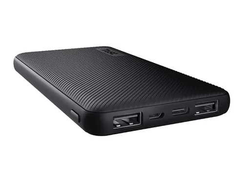 Powerbank Trust Primo 10.000 mAh eco zwart