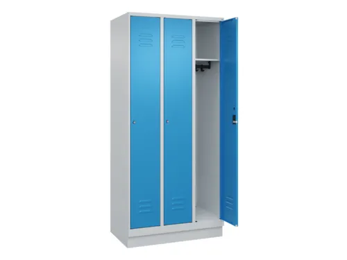 locker,HxBxD 1950x900x500mm,3vak,vak B 300mm,cil.-slot,sokkel