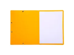 Elastomap zonder klep glanskarton 355gm² A4-Geel