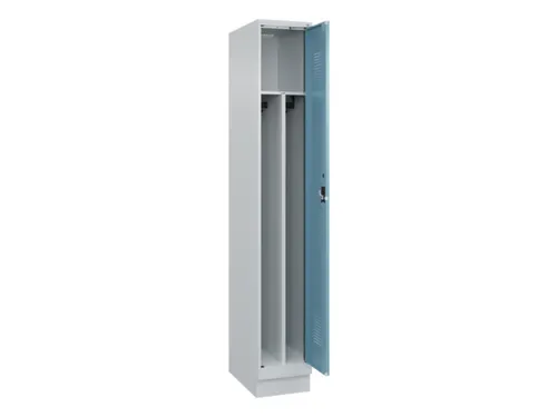 locker voor scheiding van kleding,HxBxD 1950x300x500mm,1vak