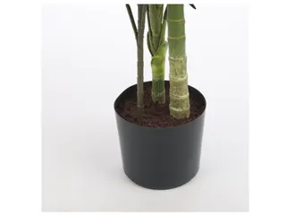 Kunstplant Mica Areca palm in plastic pot 150cm - 3