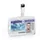 Kaarthouder 54x87mm GESLOTEN met clip voor 1 kaart single pack