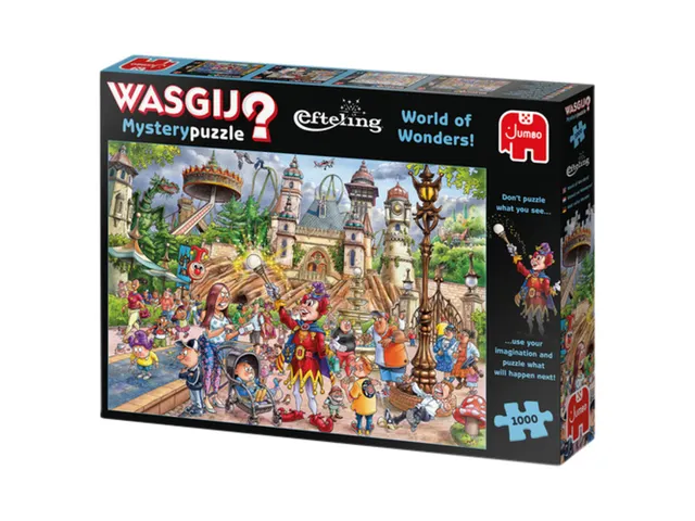 Puzzel Wasgij Mystery Efteling World of Wonders! 1000 Stukjes