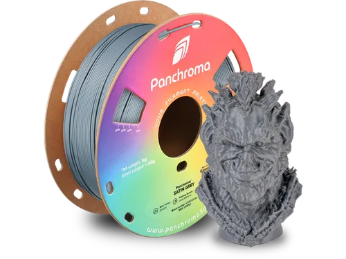 PLA Satin 1,75mm grijs 1kg Panchroma 3D Filament