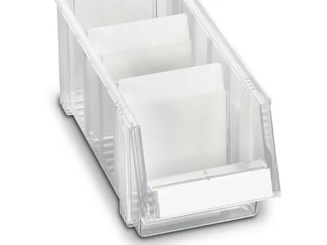 Séparateurs Transversaux Pour Bacs À Bec Transparents Hxl 182X186Mm