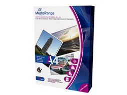 Mrink 106 MediaRange Fotopapier A4 120 Gram Mat Wit 100 Vel