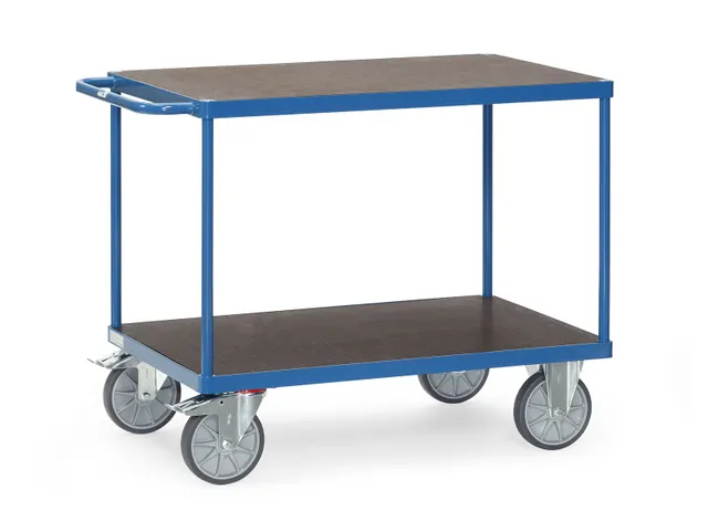 Zware Tafelwagens Met Watervaste Platformen 600kg 1000x700mm 2 Etages