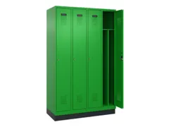 locker voor scheiding van kleding,HxBxD 1950x1200x500mm,4vak