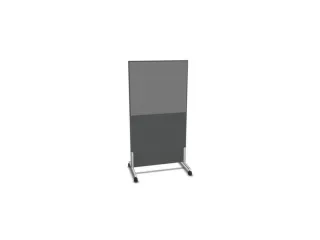 scheidingswand,HxB 1545x800mm,MS-donkergrijs,BN8078-grijs - 1