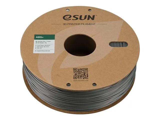 eSUN 3D printer Filament ABS+ 1,75mm Zilver 1kg