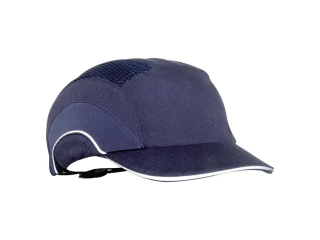 JSP A1+ stootpet met klep van 5 cm, marineblauw