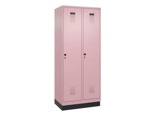 locker voor scheiding van kleding,HxBxD 1950x800x500mm,2vak