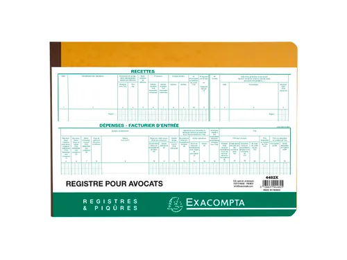 Piqure 27x38 Avocats 80 pages
