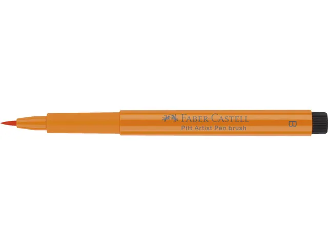Tekenstift Fc Pitt Artist Pen Brush 113 Oranje Glanzend