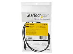 USB-C kabel 1 Meter Zwart