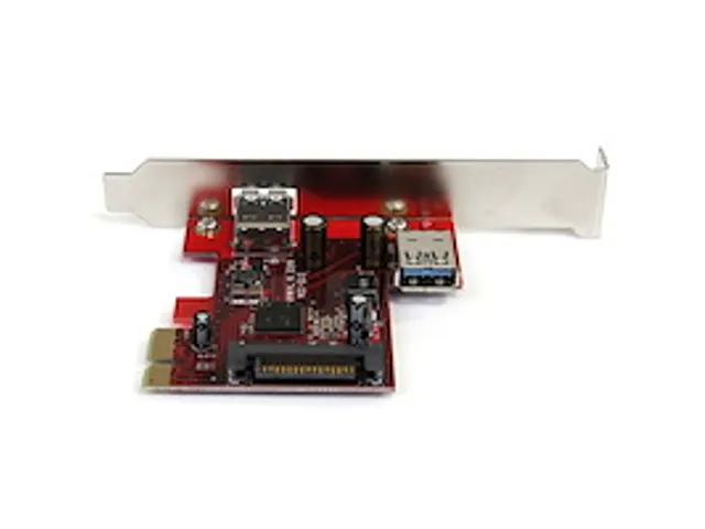2 poorts PCI Express SuperSpeed USB 3.0 Kaart met UASP Support