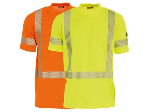 Tranemo 48721155 hi-viz T-shirt voor MCAM, fluo geel, maat L, per stuk