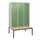Dubbeldekse dekenkist,HxBxD 1950x1200x815mm,3x2vak.,vak B 400mm