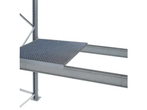 roosterlegbord,v. palletstelling,2segmenten,BxD 1825x1100mm
