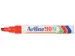 Viltstift Artline 90 schuin 2-5mm rood