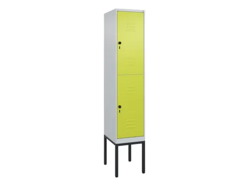 dubbeldekse locker,HxBxD 2120x400x500mm,1x2vak.,vak B 400mm