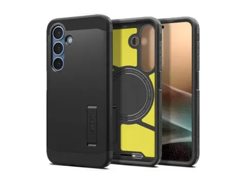 Tough Armor MagFit Samsung Galaxy S25 Plus Hoesje Zwart