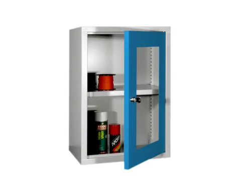Hangkast 600x400x300mm Achterwand Glad Ral 7035 Front Ral 5012