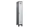 armoire vestiaire noir et blanc,HxlxP 1950x300x500mm,1compart.