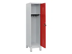 schoollocker,HxBxD 1630x400x500mm,1vak,vak B 400mm,draaigrendel,voeten