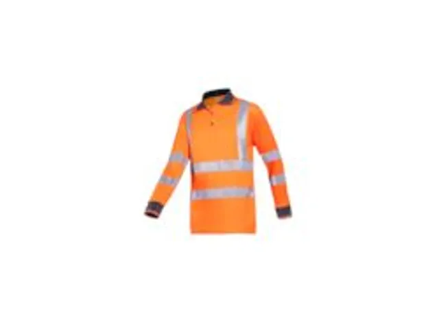 Poloshirt Olgiata Fluororanje, Maat S