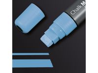 krijtmarker Sigel 5-15mm afwasbaar blauw