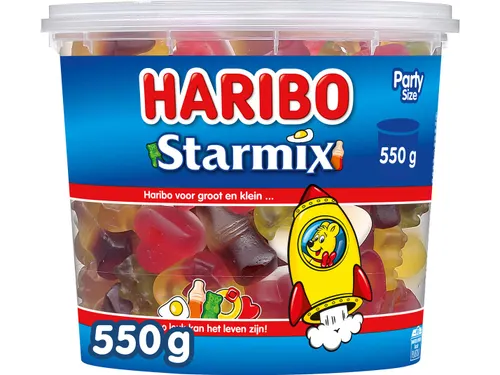 snoepgoed Star mix, emmer van 550 g