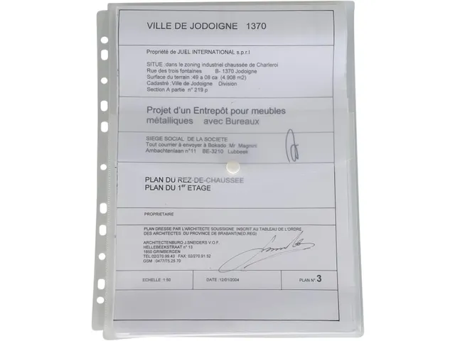 Harmonica Showtas A4 Met Flap en balg Wit, pak 10 stuks