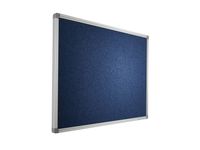 Prikbord 120x180cm Blauwpaars Accent Softline Profiel 16mm