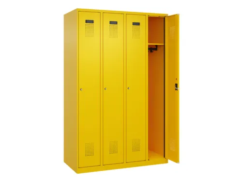 locker,HxBxD 1850x1200x500mm,4vak,vak B 300mm,cil.-slot