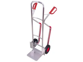 Sledesteekwagen Aluminium 200Kg 1300X558Mm massief rubber banden - 2