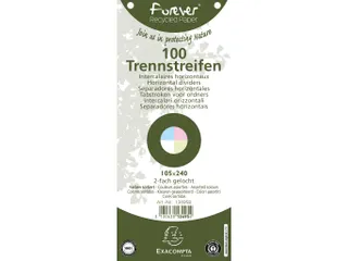 Tabstroken perfo FOR EVER 105X240mm ass - 4