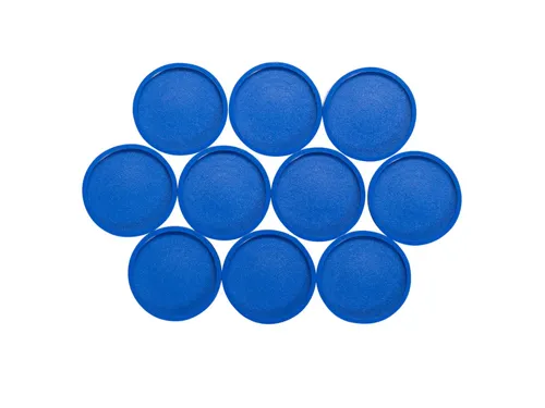 Industriële magneet Ø 30mm 10 Stuks Blauw