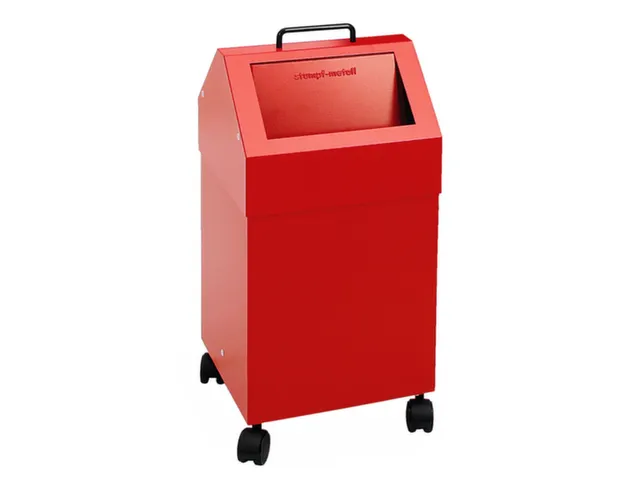 conteneur de tri sélectif,coupe-feu,1x45l,HxlxP 710x330x310mm